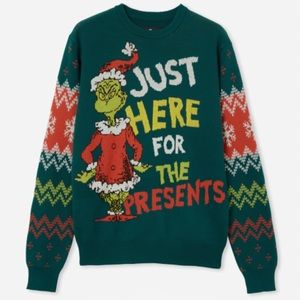 The Grinch Christmas Knit Sweater
